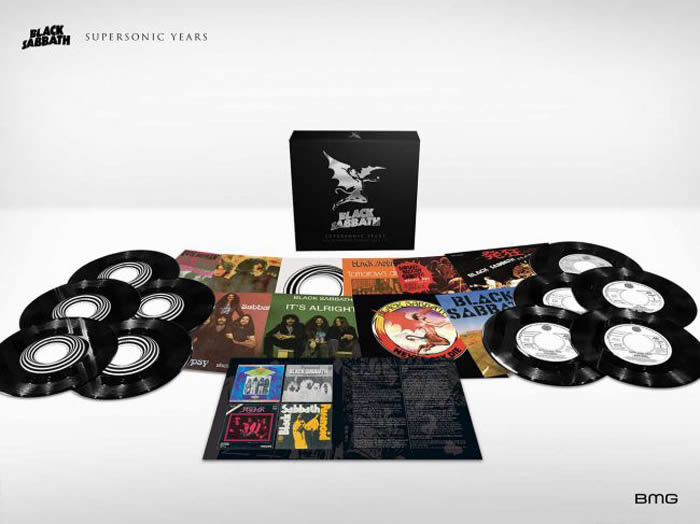 Black Sabbath reúnen en una caja de vinilos sus singles de los setenta