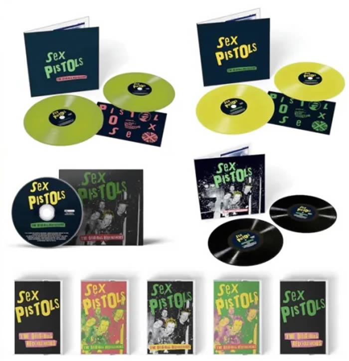 Nuevo Recopilatorio De Sex Pistols The Original Recordings