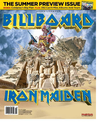 Edición especial de Billboard en homenaje a Iron Maiden