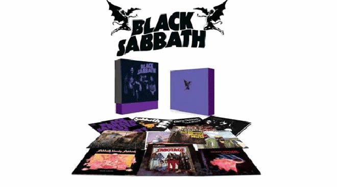 Una caja recopila en vinilo los discos de Black Sabbath con Ozzy Osbourne