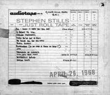 La sesión “perdida” de Stephen Stills