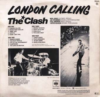 Las mejores portadas del rock: The Clash, 