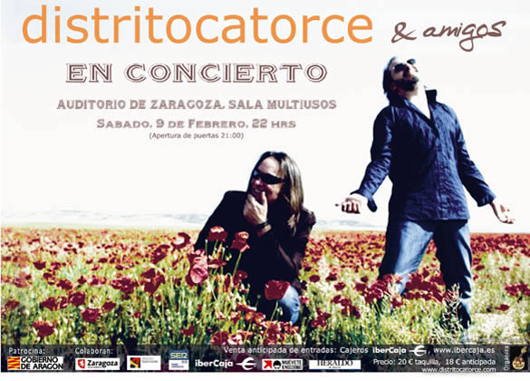 Distritocatorce dice adiós con un concierto en directo con Amaral, Bunbury y Antonio Vega