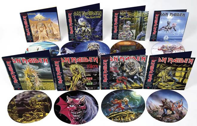 En otoño, Iron Maiden reeditarán en vinilo sus ocho primeros discos