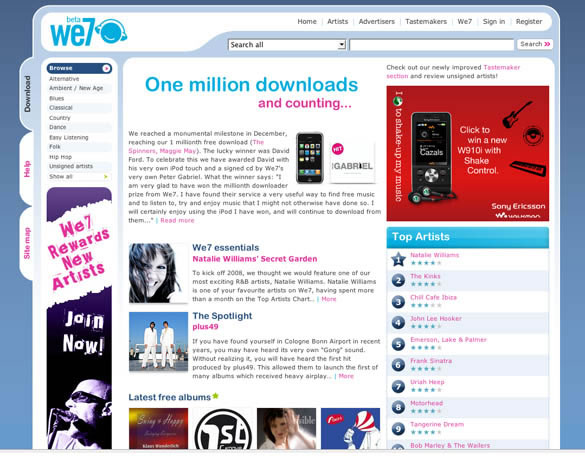 El portal de Peter Gabriel